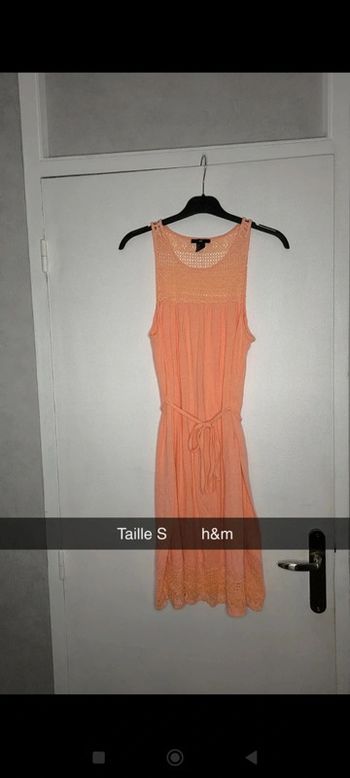 Robe saumon h&M
