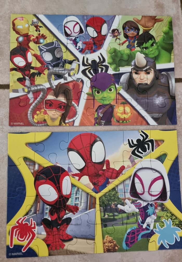 Puzzle spidey et ses amis