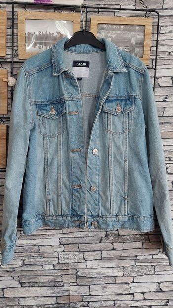 Veste en jean kiabi