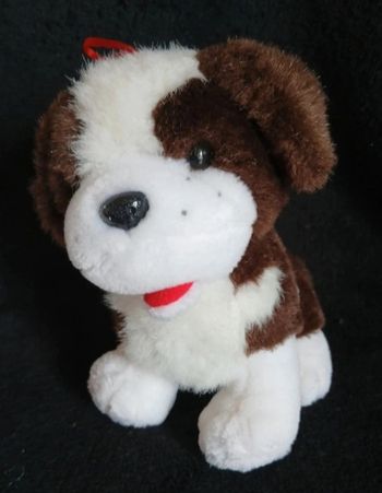 Peluche chiot St Bernard 