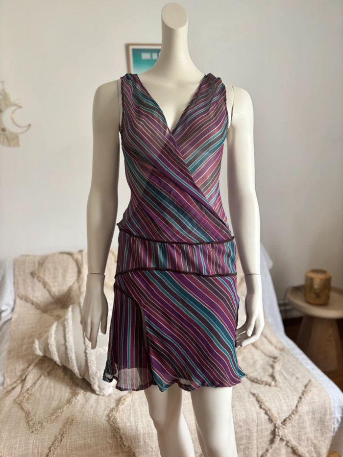 Robe en soie Maje T2