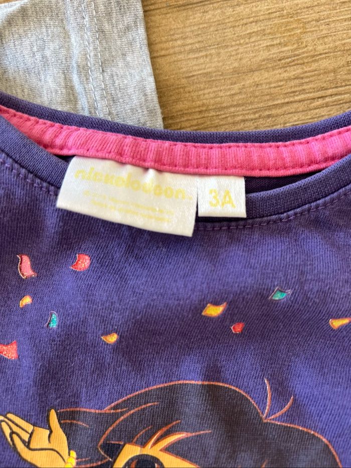 Lot 2 tee-shirts manches longues Dora 3 ans - photo numéro 3