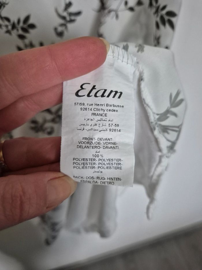 Blouse Etam taille M - photo numéro 3