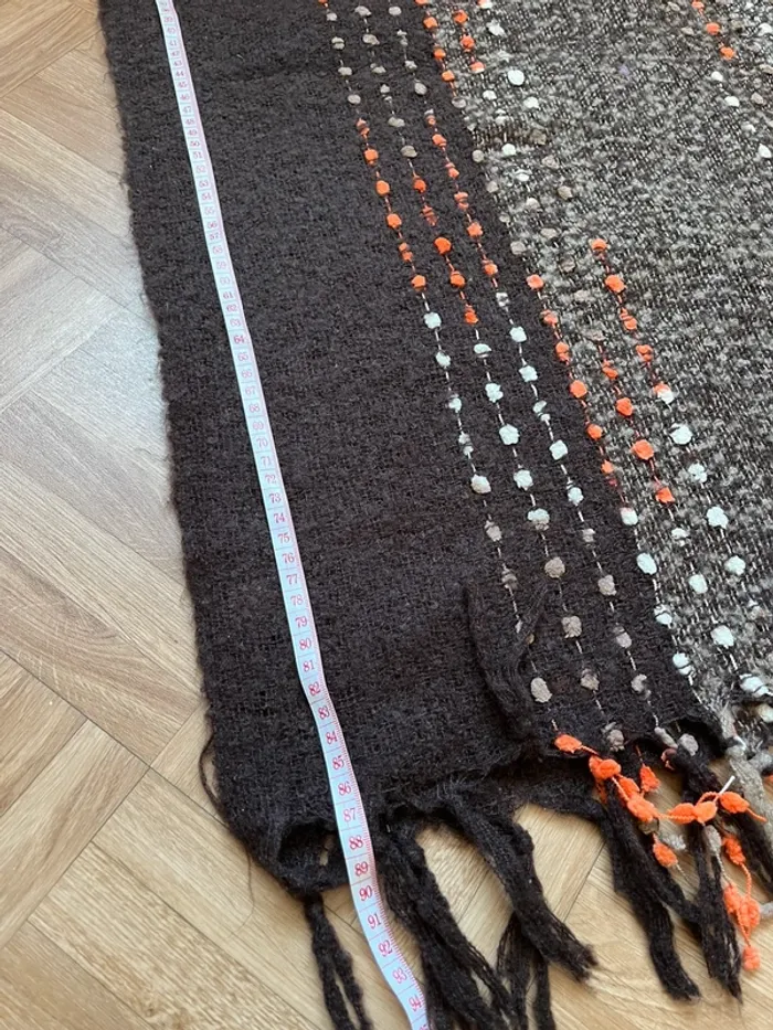 Écharpe / Châle 180x62cm vintage - photo numéro 5