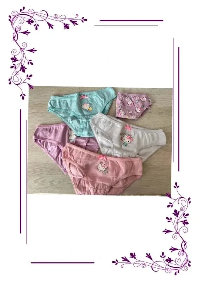 6 Culottes hello Kitty 3-4 ans - photo numéro 2