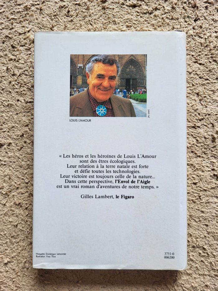 Livre relié "L'appel de l'aigle" de Louis L'Amour - photo numéro 2