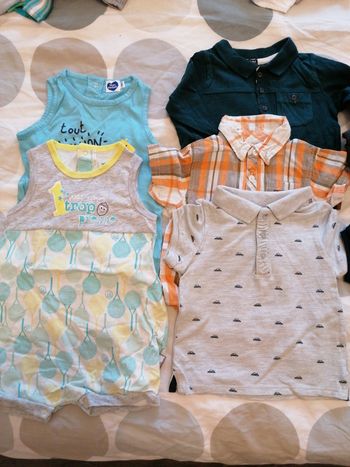 Lot vêtements garçon 12 mois 