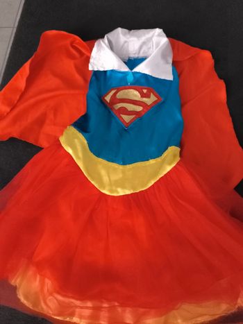 Déguisement supergirl taille unique