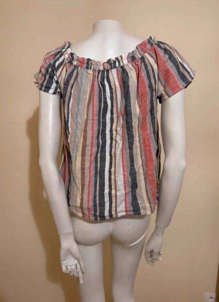 🎨 Haut coloré à manches courtes Kiabi Taille M 🎨 - photo numéro 3