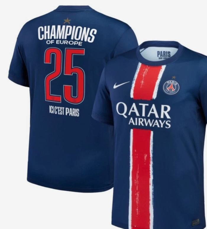 Maillot PSG champions Collector 2025 taille M adulte - photo numéro 4