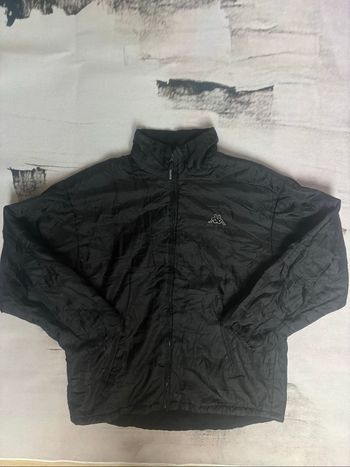 Manteau Kappa vintage taille XL noir anthracite