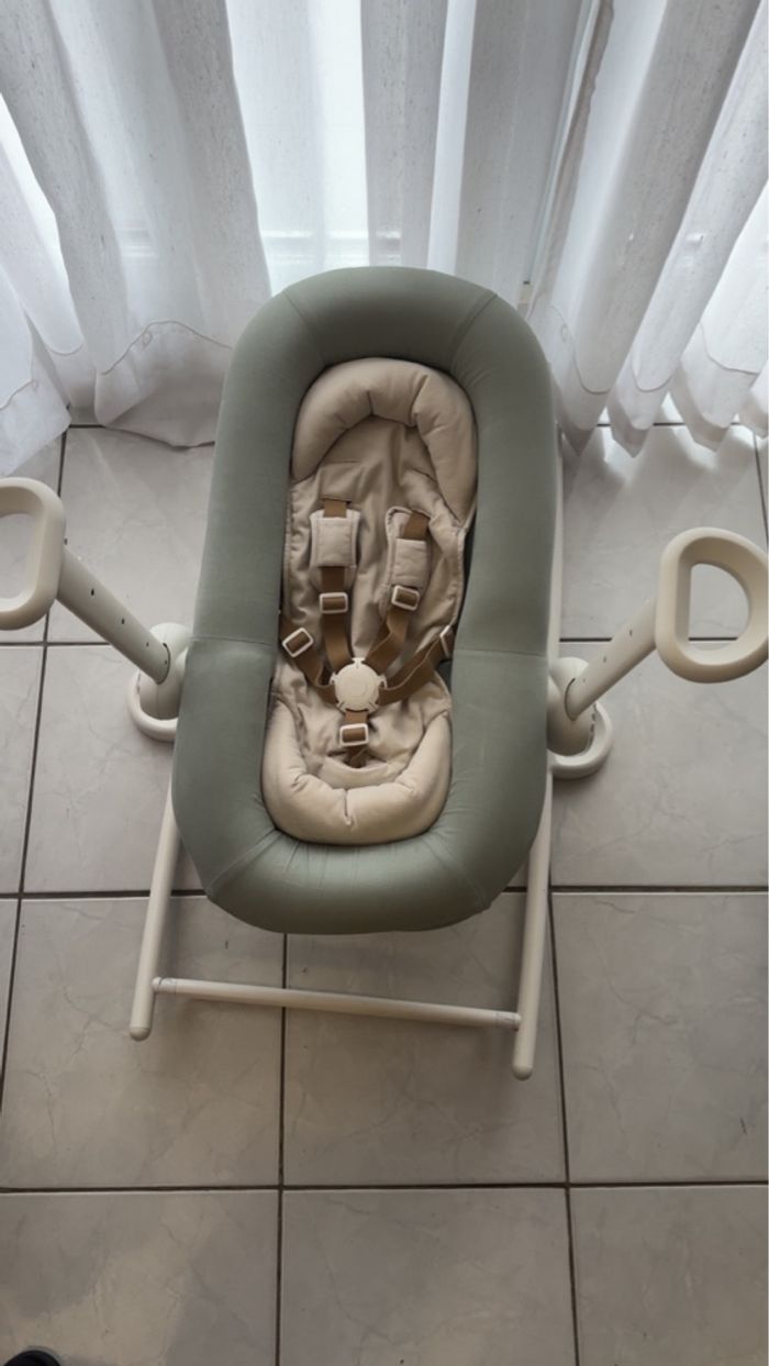 Transat bébé BÉABA Up&Down Plus avec arche de jeux - photo numéro 2