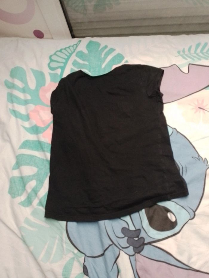 Tee-shirt noir licorne 12ans - photo numéro 3