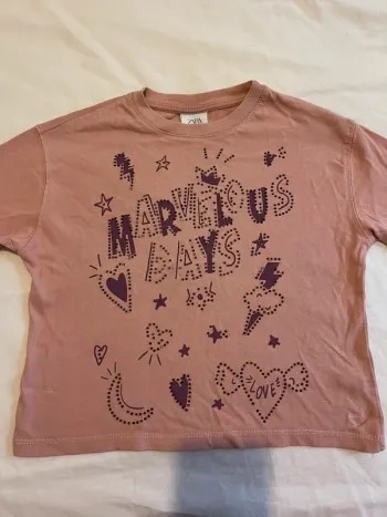 T shirt Zara 6 7 ans
