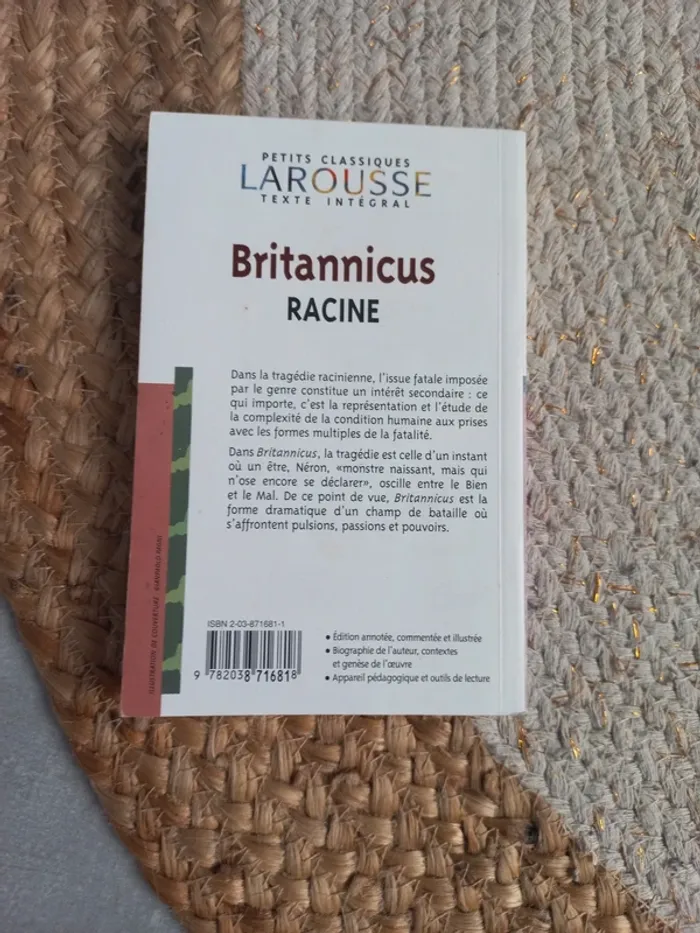 📖 Britannicus - Racine - photo numéro 2