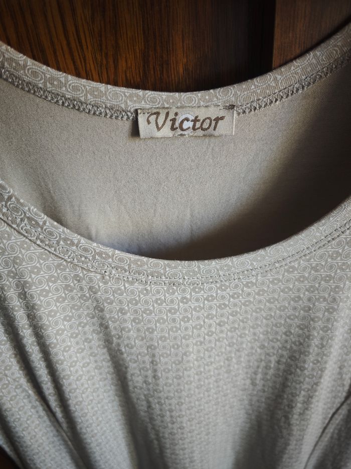 Robe d'été beige extensible taille 44/46 - photo numéro 2