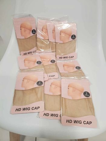 Lot de 20 bonnets HD perruque cheveux
