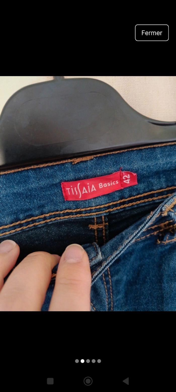 Jean tissaia taille 42 - photo numéro 3