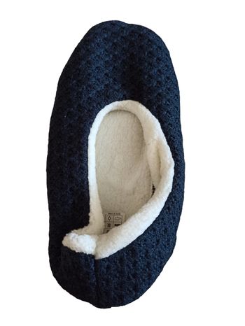 Chaussons 37/40 bleu marine