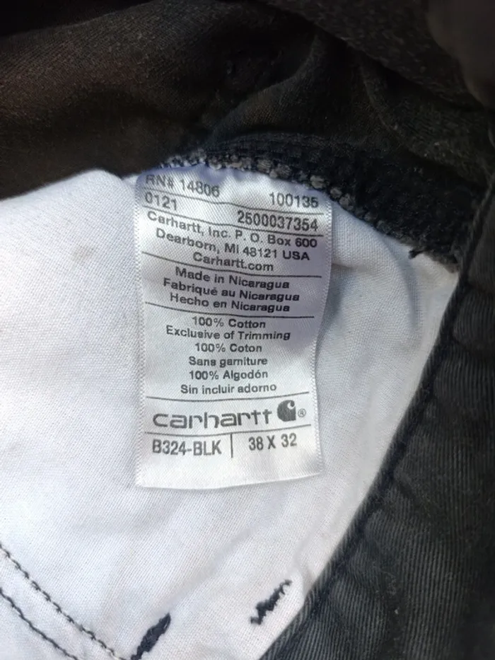 Pantalon Carhartt workwear Carpenter taille 48 - photo numéro 10