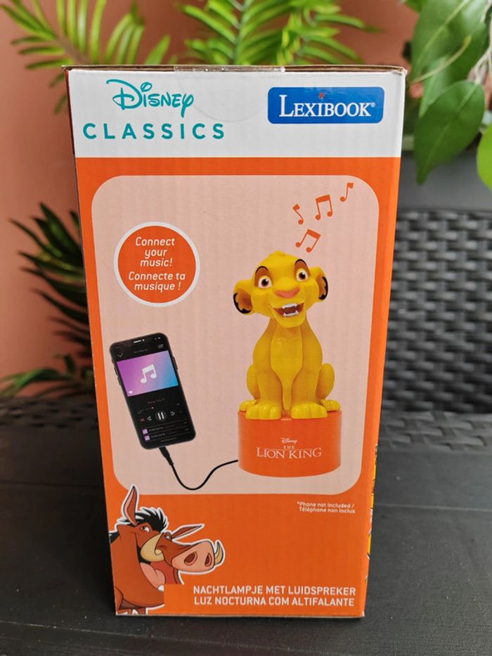 Enceinte veilleuse Disney - Simba le roi lion, Lion King - photo numéro 2