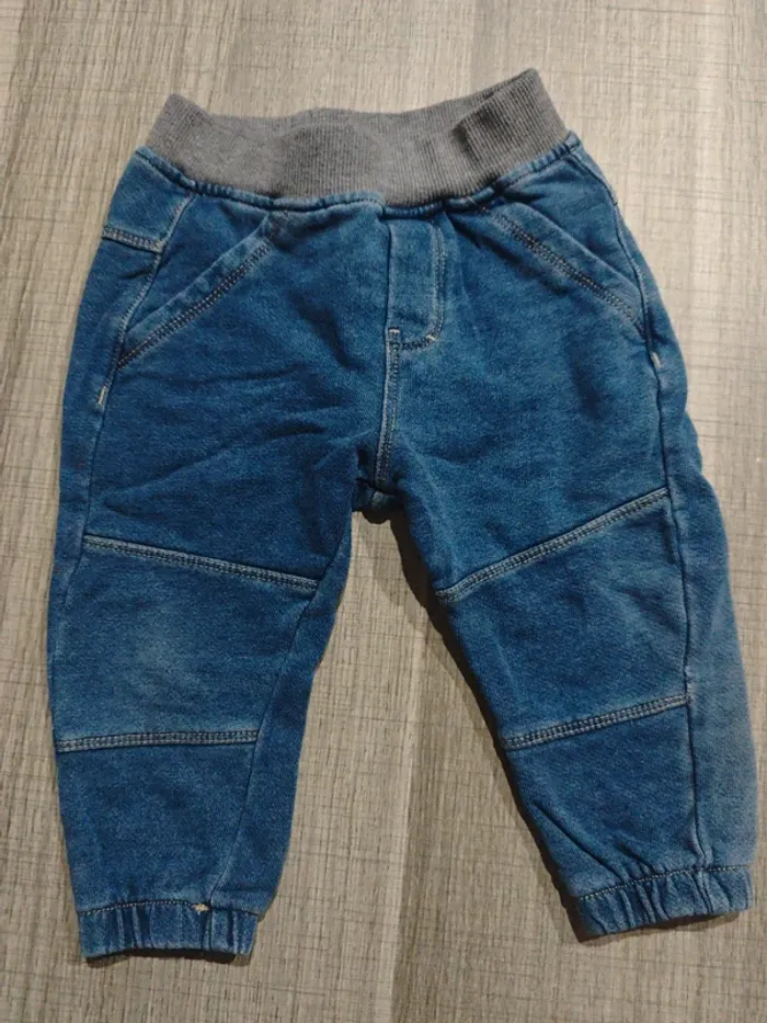Jean confortable coton Grain de blé Z 12 mois