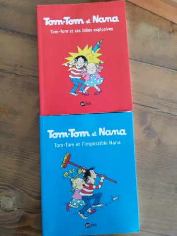 Lot de 2 Tom Tom et Nana
