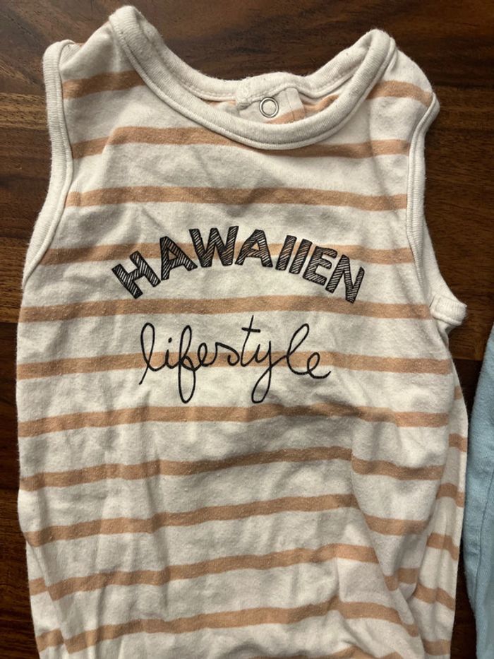 Lot de 2 bodies san manches Orchestra - photo numéro 2