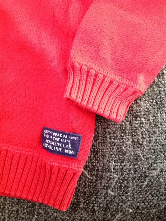 Pull Tape à l'œil rouge - 2 ans - photo numéro 4