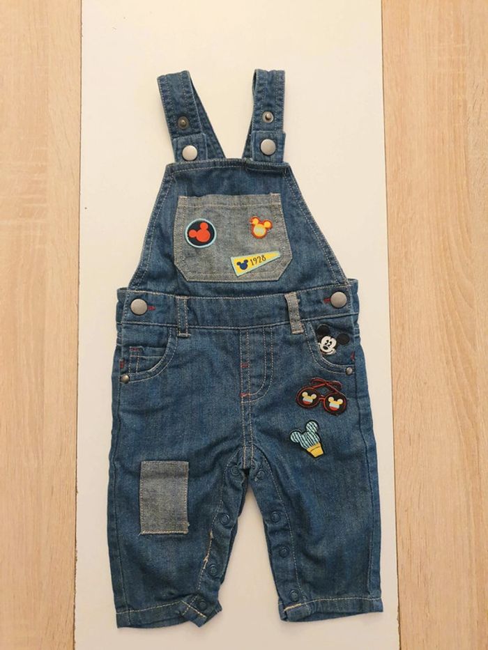 Salopette Disney en denim Taille 3 mois