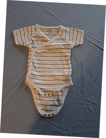 Body ouverture devant en croisé Kiabi eco conception