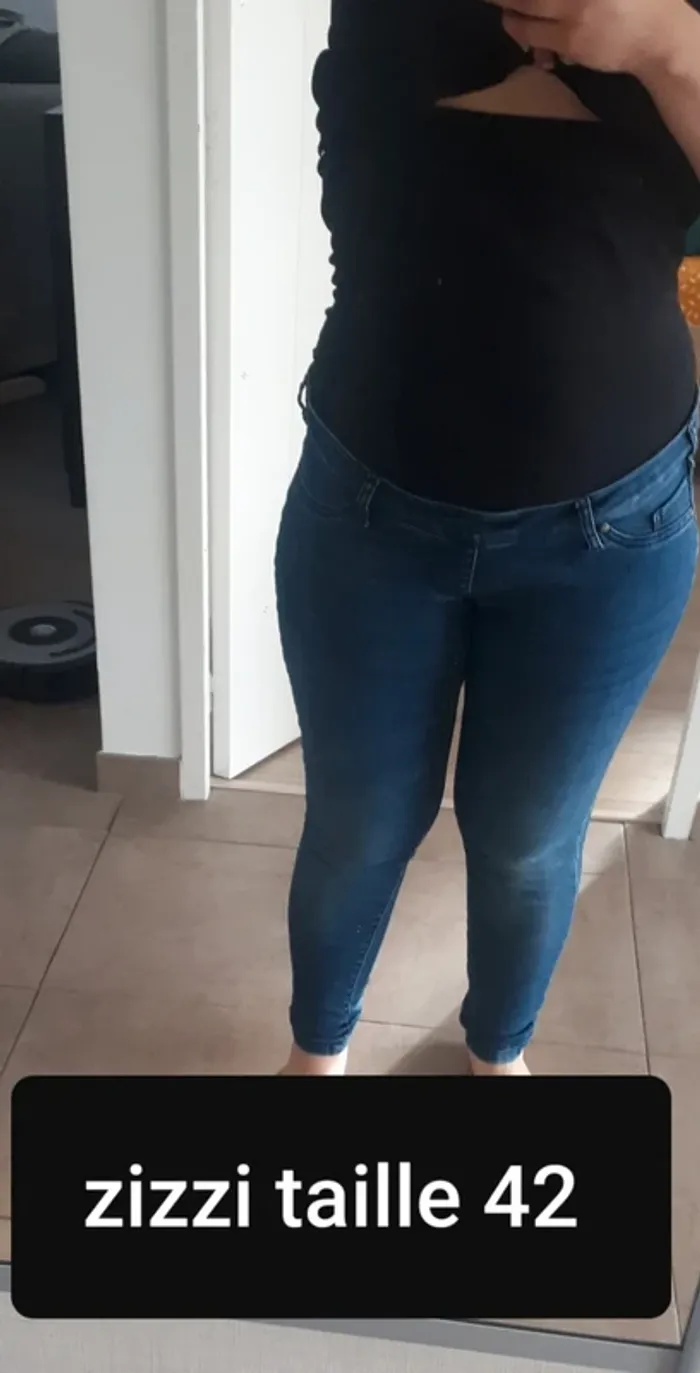Pantalon maternité marque zizzi - photo numéro 2
