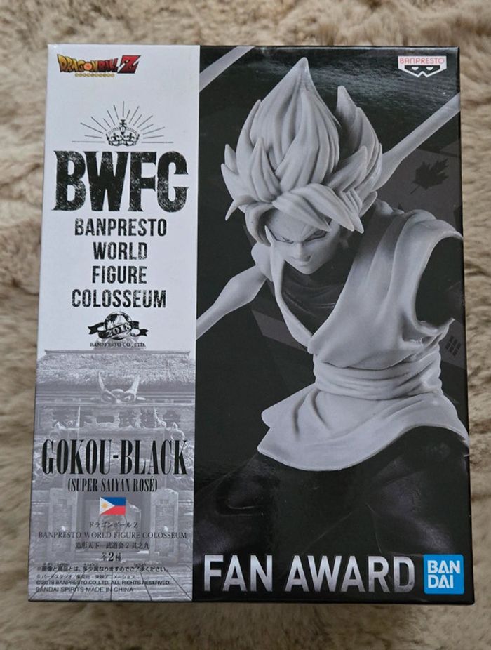Dragon ball bwfc gokou black suoer saiyan rosé