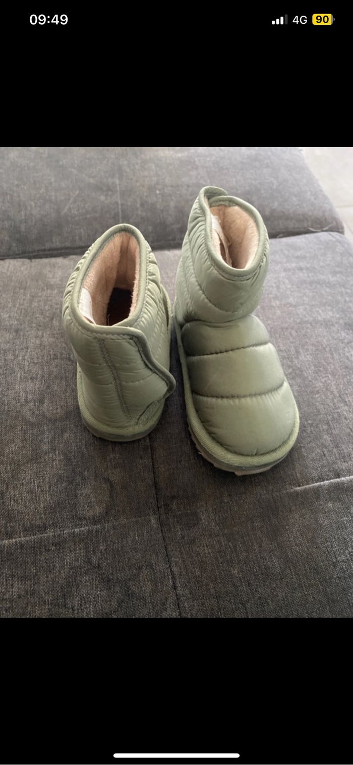 Bottines kaki enfant H&M taille 25 - photo numéro 2