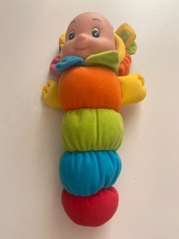 Doudou Chenille lumineuse
