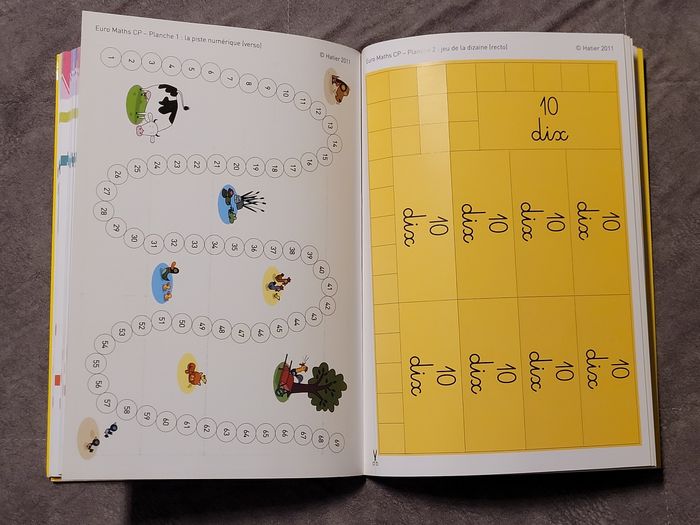 Euro Maths CP éd. 2011, Fichier de l'élève + Aide mémoire (version enseignant) Marie-Lise Peltier - photo numéro 5