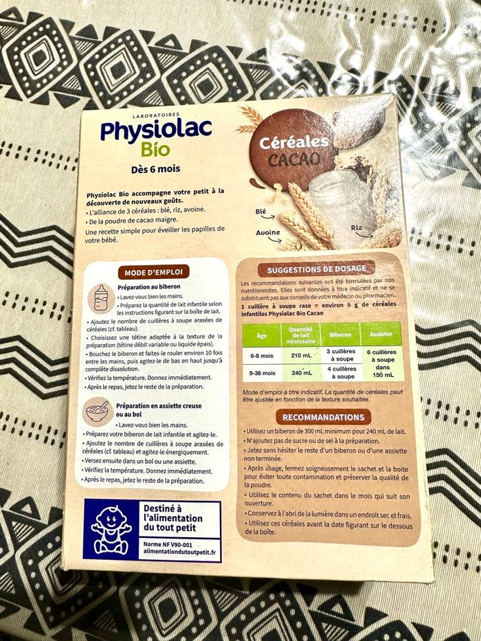 Céréales cacao Physiolac - photo numéro 2