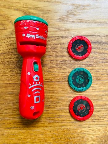 Lampe de poche projection Noël