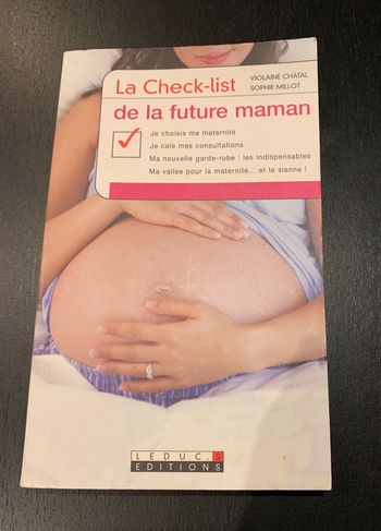 Livre « Le Check List de la future maman »
