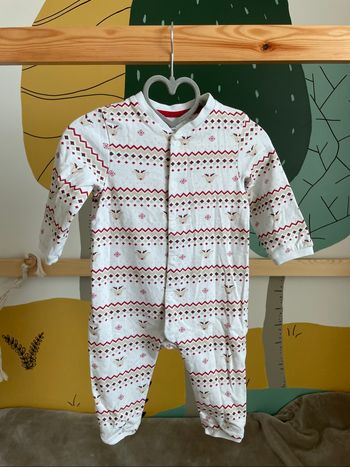 Combinaison sans pied motif Noël