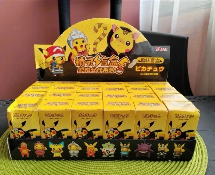 Lot de 24 Grand porte-clé, Figurine Pokémon - Pokémon déguisé