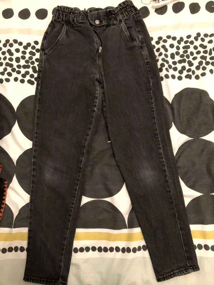 Pantalon slim noir