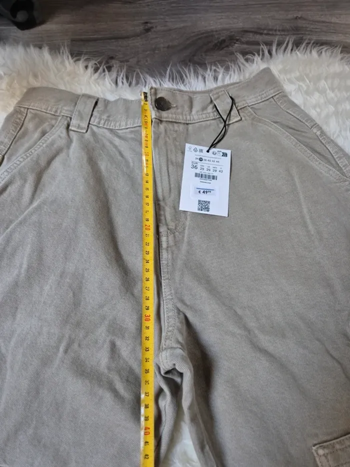 Pantalon baggy multifonction T. 36 Bershka - photo numéro 12
