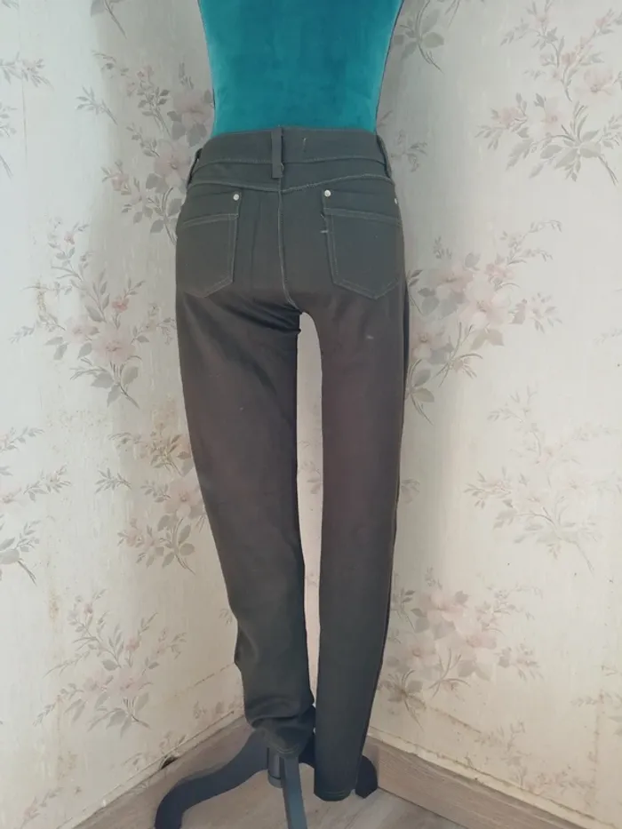 Pantalon kaki skinny / hello miss / (42) - photo numéro 6