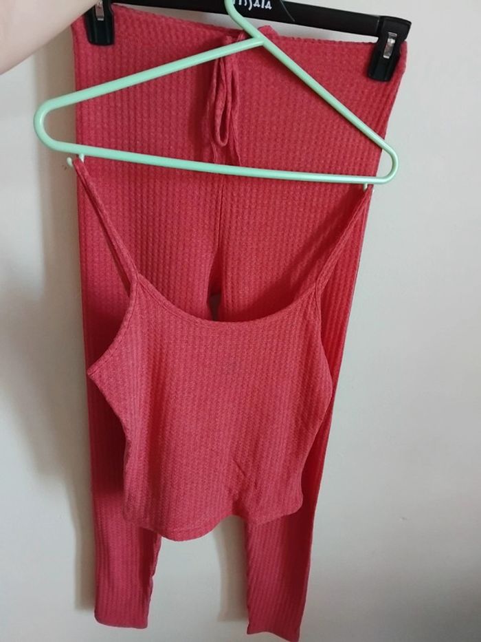 Ensemble top et leggings léger taille M 38 - photo numéro 10