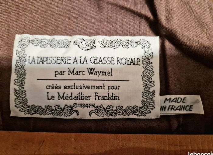 Très grande tapisserie murale décorative signée. - photo numéro 5