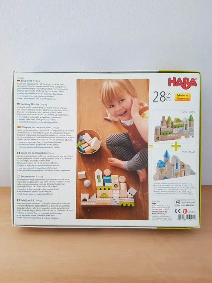 Haba blocs de construction en bois Coburg - photo numéro 3