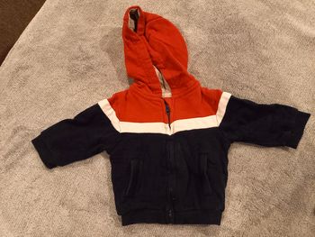 Gilet zippé à capuche vertbaudet 3mois