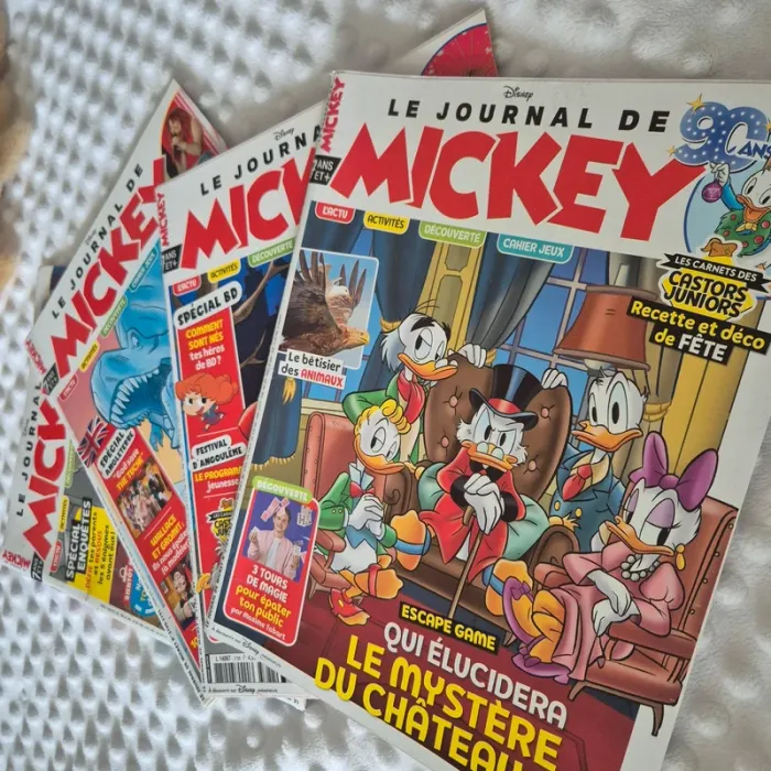 Lot de 4 magazines. Le journal de Mickey neuf - photo numéro 2