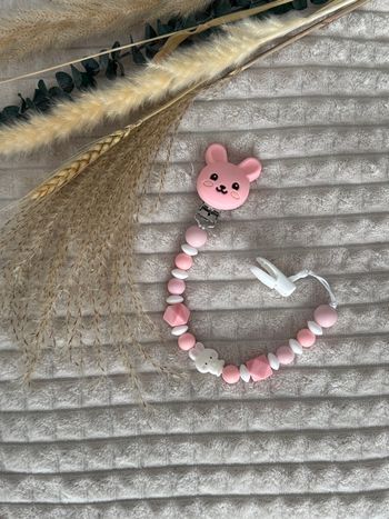 Attache doudou  silicone